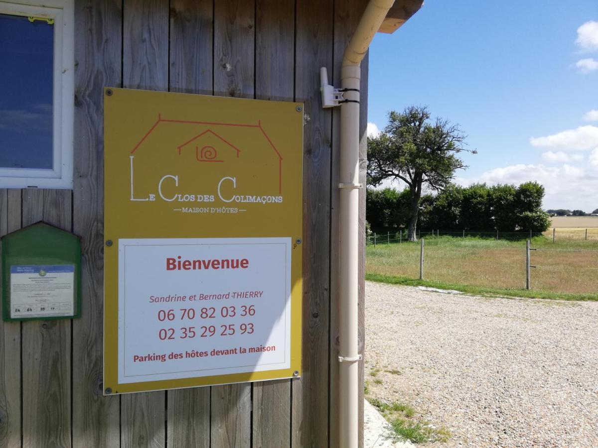 Chambres D'Hotes " Le Clos Des Colimacons " 曼尼克维尔 外观 照片
